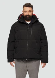 s.Oliver Outdoorjacke Steppjacke Schwarz/Rot/Dunkelrot