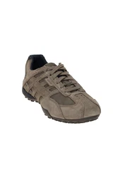 Geox UOMO Snake A Sneaker Schnürschuh Khaki/Braun/Beige/Grau