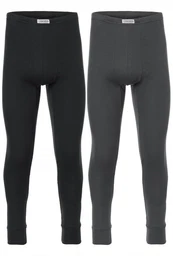 Lange Unterhose 2-er Pack Herren lange Thermounterhose LA40-247 (1-St)