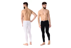Ladeheid Lange Unterhose LA40-247 Weiß/Schwarz/Creme