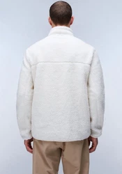 Napapijri Fleecejacke TYNIK (N1J) Weiß/Creme/Lila