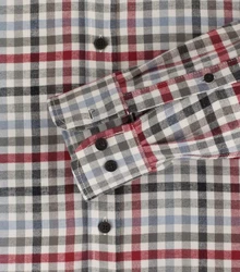 CASAMODA Blusenshirt B.D. Casual Fit silber
