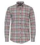 CASAMODA Blusenshirt B.D. Casual Fit silber