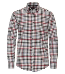 CASAMODA Blusenshirt B.D. Casual Fit silber