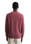 Marc O'Polo Rundhalspullover Dunkelrot/Rot/Rosa