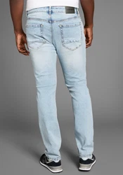 Bruno Banani Straight-Jeans Hutch Hellblau/Blau