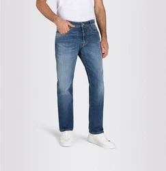 MAC 5-Pocket-Jeans Arne Pipe Blau