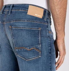 MAC 5-Pocket-Jeans Arne Pipe Blau