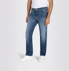 MAC 5-Pocket-Jeans Arne Pipe Blau