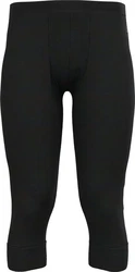 Odlo BL BOTTOM 3/4 MERINO 200 Funktionsunterhose SCHWARZ
