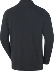 Jacques Britt Langarm-Poloshirt Superweich Schwarz/Blau/Dunkelblau/Dunkelgrau