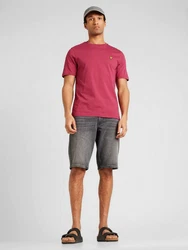 Lyle & Scott T-Shirt gelb/rubinrot/schwarz