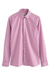 Next Langarmhemd Slim Fit Rosa
