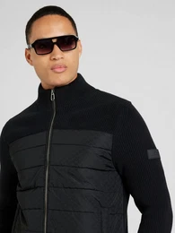 JOOP! Strickjacke Hannor (1-tlg) Plain/ohne Details
