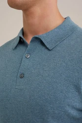 WE Fashion Poloshirt Blau/Hellblau