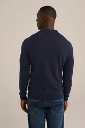 WE Fashion Poloshirt Dunkelblau/Blau