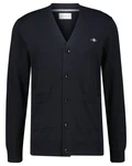 Gant Strickjacke CLASSIC COTTON V-CARDIGAN Schwarz