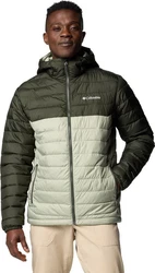 COLUMBIA Outdoorjacke Powder Lite II Hooded Jacket SAFARI/GREENSCAPE