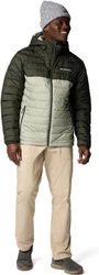 COLUMBIA Outdoorjacke Powder Lite II Hooded Jacket SAFARI/GREENSCAPE
