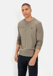 Sweatjacke aus zertifiziertem Organic Cotton