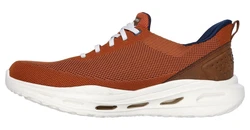 Skechers ARCH FIT ORVAN-KINCADE Slip-On Sneaker Orange/Braun/Rot