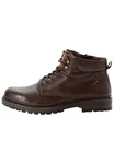 camel active Boot mit Reisverschluss Schnürschuh Braun/Dunkelbraun