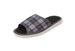 filsko Vejen Herren Hausschuh Creme/Schwarz/Hellblau