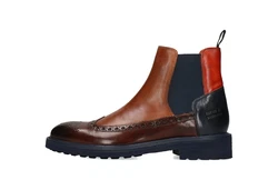 Melvin & Hamilton Stiefelette Trevor Braun/Rot