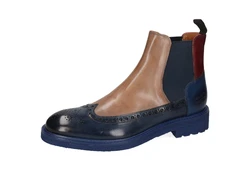 Melvin & Hamilton Stiefelette Trevor Hellblau/Dunkelblau/Braun/Blau