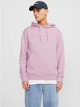 Jack & Jones Sweatshirt JJEStar Lila/Rosa