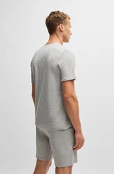 BOSS T-Shirt 'Mix&Match' Grau/Hellgrau