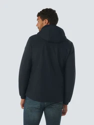 NO EXCESS Jacke mit Kapuze Dunkelblau/Schwarz/Dunkelgrau
