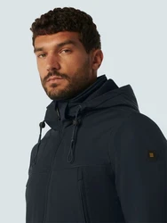 NO EXCESS Jacke mit Kapuze Dunkelblau/Schwarz/Dunkelgrau