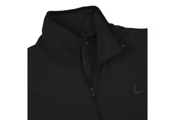 Luhta Fleeceshirt 1/2 Zip KANKOLA Schwarz/Grau