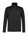 Luhta Fleeceshirt 1/2 Zip KANKOLA Schwarz/Grau