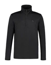 Luhta Fleeceshirt 1/2 Zip KANKOLA Schwarz/Grau