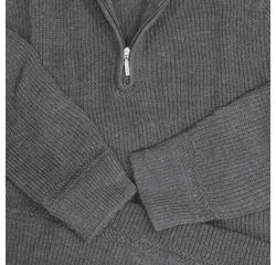 RennerXXL Longpullover Troyer Herren Schlupfpulli Dunkelblau/Blau