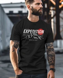 Neverless Print-Shirt Herren T-Shirt Outdoor Berge Wandern Naturliebhaber Expedition Schwarz/Rosa/Rot/Braun