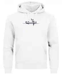 Hoodie Hoodie Herren Br Familie Kanu Outdoor Print Aufdruck Motiv