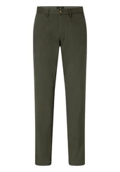 Redpoint Chinohose Jasper Slim-Fit Dunkelgrün/Khaki/Türkis