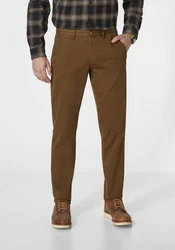 Redpoint Chinohose Jasper Slim-Fit Khaki/Braun/Beige