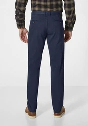 Redpoint Chinohose Jasper Slim-Fit Dunkelblau/Blau