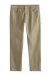 Next Slim-fit-Jeans Stretch Khaki/Dunkelgrün