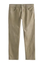 Next Slim-fit-Jeans Stretch Khaki/Dunkelgrün