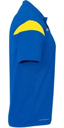 uhlsport Poloshirt Squad 27 Hellblau/Dunkelblau/Rot/Blau
