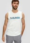 s.Oliver Shirttop mit Frontprint Silber/Grau