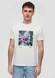 Kurzarmshirt T-Shirt mit Frontprint