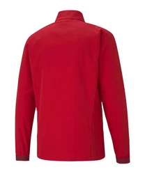 PUMA Sweatjacke teamCUP Sideline Trainingsjacke Rot