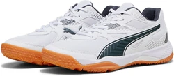 PUMA Solarflash II Indoorschuh SILBER/VOLT/SCHWARZ