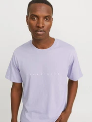 JACK & JONES T-Shirt JJEstar Lila
